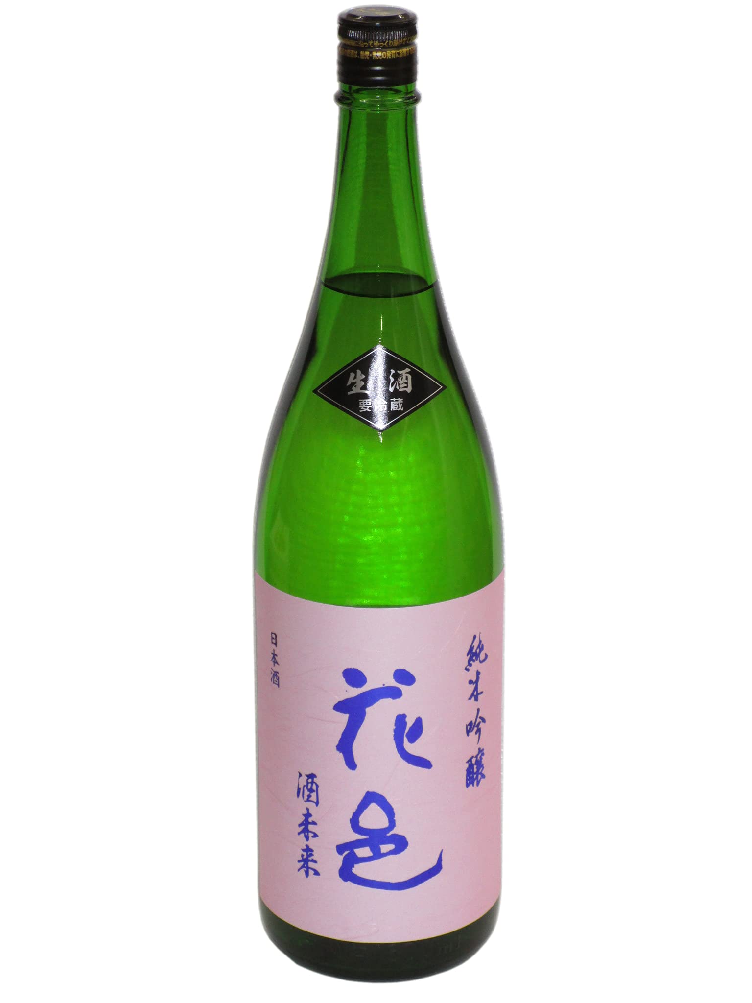Amazon.co.jp: 両関 純米吟醸「花邑」酒未来 生酒 1800ml : 食品・飲料